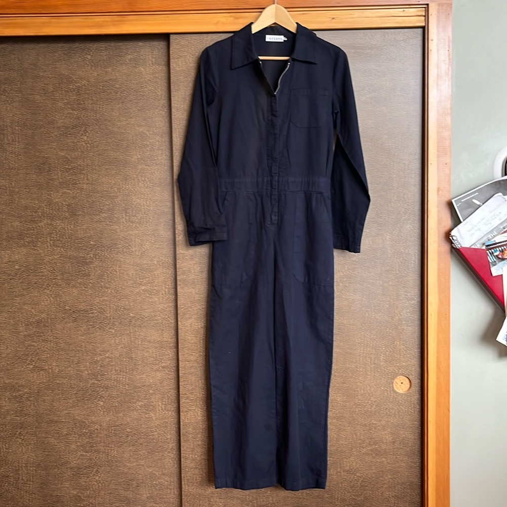 Lacausa zip up jumpsuit,